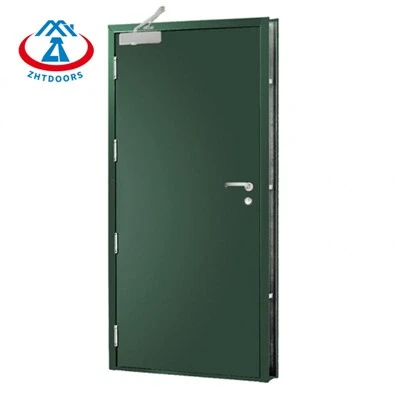 Porte en acier incendie de conception moderne
